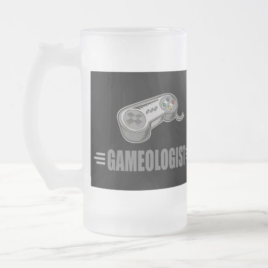 Funny Video Gamer Matglas Bierpul (Links)