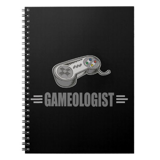 Funny Video Gamer Notitieboek (Voorkant)