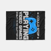 Funny Video Gamer - PC Console Gaming - Video Game Fleece Deken (Voorkant (Horizontaal))