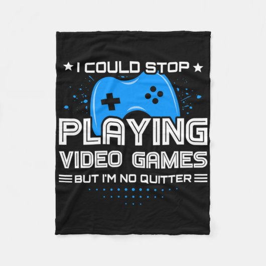 Funny Video Gamer - PC Console Gaming - Video Game Fleece Deken (Voorkant)