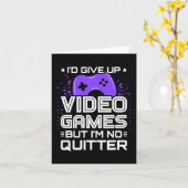 Funny Video Gamer - PC Console Gaming - Video Game Kaart (Gele Bloem)