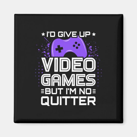 Funny Video Gamer - PC Console Gaming - Video Game Magneet (Voorkant)