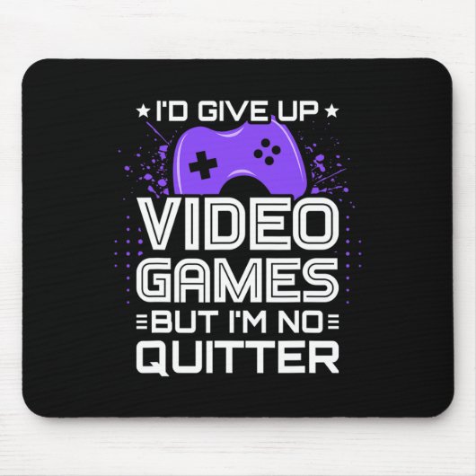 Funny Video Gamer - PC Console Gaming - Video Game Muismat (Voorkant)