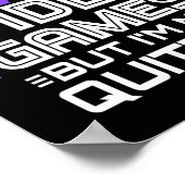 Funny Video Gamer - PC Console Gaming - Video Game Poster (Hoek)