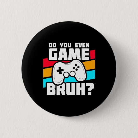Funny Video Gamer - PC Console Gaming - Video Game Ronde Button 5,7 Cm (Voorkant)