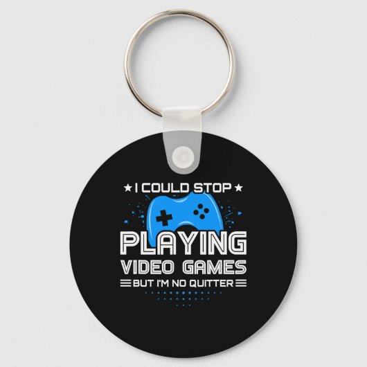 Funny Video Gamer - PC Console Gaming - Video Game Sleutelhanger (Voorkant)