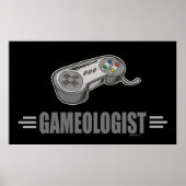Funny Video Gamer Poster (Voorkant)