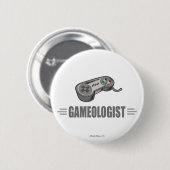 Funny Video Gamer Ronde Button 5,7 Cm (Voorkant /achterkant)