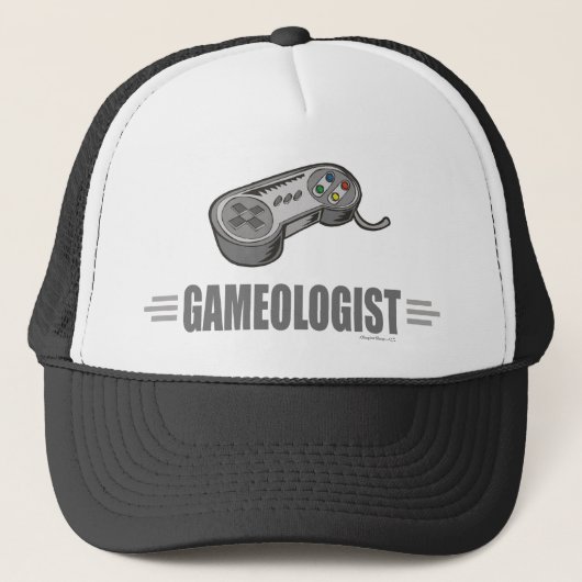 Funny Video Gamer Trucker Pet (Voorkant)