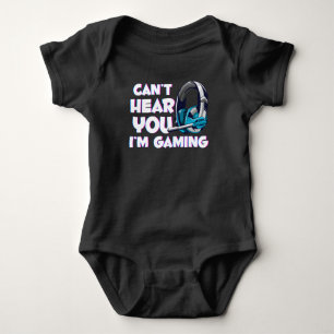 Funny Video Gaming Kind Headphone Humor Romper