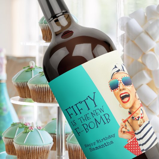 Funny Vijftig is de 50ste verjaardag van de nieuwe Wijn Etiket