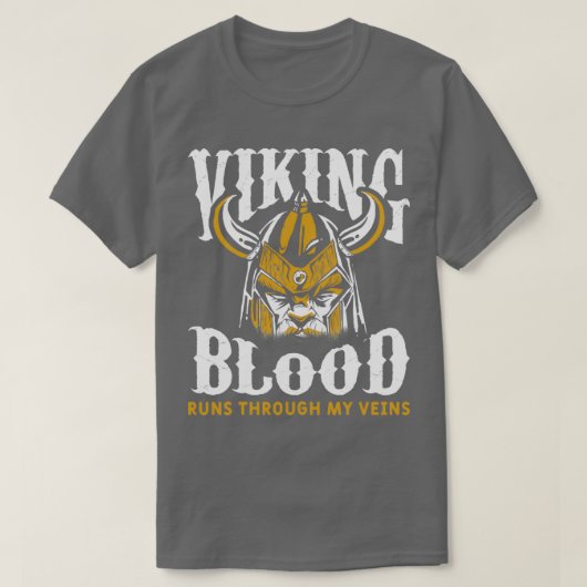 Funny Vikings Gift voor een Norse Mythologie Lover T-shirt (Design voorkant)