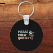 Funny Vintage Bird Nature Bird Watchers  Sleutelhanger (Voorkant)