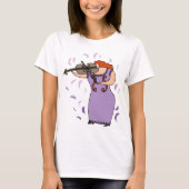Funny Viola Player T-shirt (Voorkant)