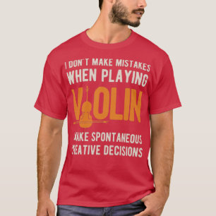 Funny Violin 9 T-shirt