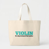 Funny Violin Canvas tas (Voorkant)