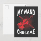 Funny Violin Player Gift Musical Instrument Lover Briefkaart (Voorkant / Achterkant)