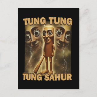 Funny Viral-Style Cartoon | Meme Aesthetic Art Briefkaart