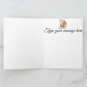 Funny Virgo Cat Personalized Birthday Kaart (Binnen)