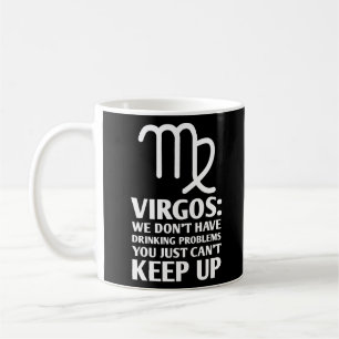 Funny Virgo Drink Gezegden voor de zodische astrol Koffiemok
