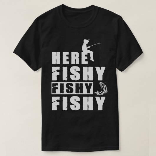 Funny Vissen 1 T-shirt (Design voorkant)