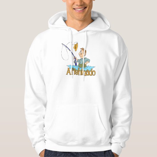 Funny Vissen Afishinado Hoodie (Voorkant)