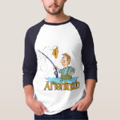 Funny Vissen Afishinado T-shirt (Voorkant)