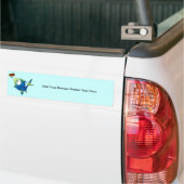 Funny Vissen Fish Bumpersticker (Op Truck)