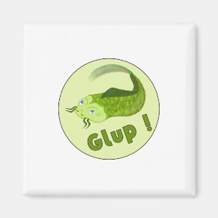 Funny Vissen Glup Magneet