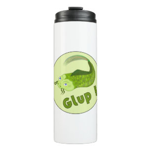 Funny Vissen Glup Thermosbeker