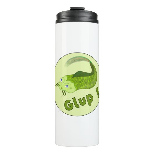 Funny Vissen Glup Thermosbeker (Voorkant)