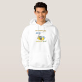 Funny Vissen Idiot Hoodie (Voorkant volledig)