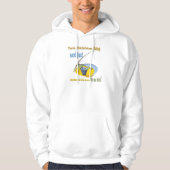 Funny Vissen Idiot Hoodie (Voorkant)