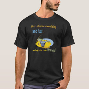 Funny Vissen Idiot T-shirt