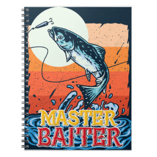 Funny Vissen Master Baiter Notitieboek