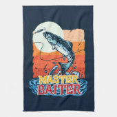 Funny Vissen Master Baiter Theedoek (Verticaal)