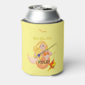 Funny Vissen Mermaid Girl Thunder_Cove Blikjeskoeler (Blikje Achterkant)