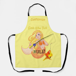 Funny Vissen Mermaid Girl Thunder_Cove Schort