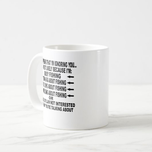 FUNNY VISSEN OBSESSIE KOFFIEMOK (Voorkant links)