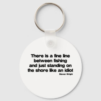 Funny Vissen quote Sleutelhanger