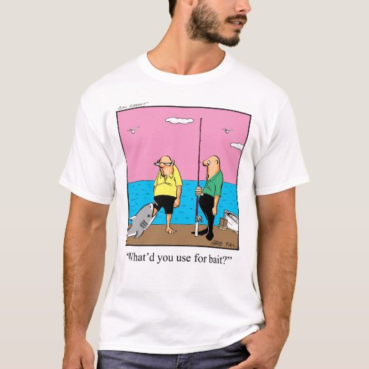 Funny Vissen T-Shirt (Voorkant)