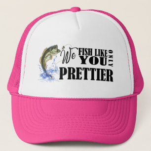 Funny Vissen Women Trucker Pet