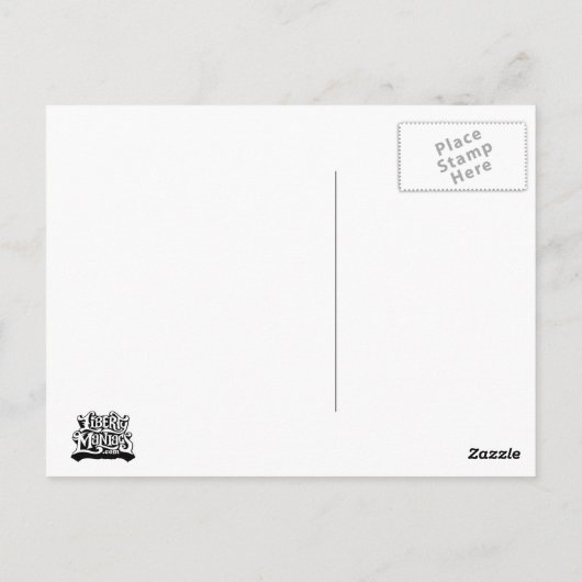 Funny Vist Briefkaarten (Achterkant)