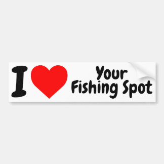 Funny Vist Bumpersticker Decal voor vissers
