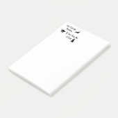 Funny Vist Cat Post-it-Notes Post-it® Notes (Schuin)