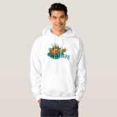 Funny Vist - Cat Vist Hoodie (Voorkant volledig)