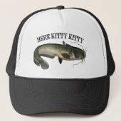 Funny Vist Catfish here Kat Kat Trucker Pet (Voorkant)