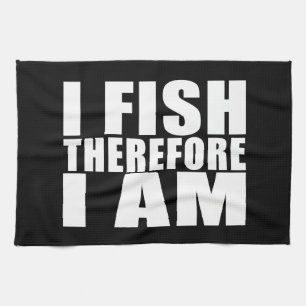 Funny Vist Citaten Jokes I Fish Ik ben daarom Theedoek