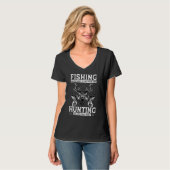 Funny Vist de Humor Hunter Cool T-shirt (Voorkant volledig)