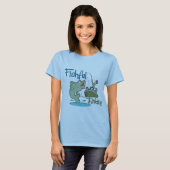 Funny Vist - Fishful Thinking T-shirt (Voorkant volledig)